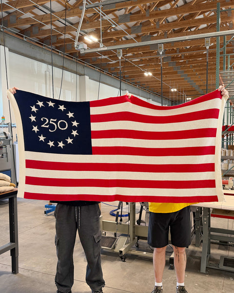 American Flag Blanket