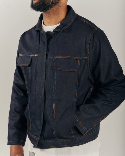 Found Surface Denim Magnetic Jacket
