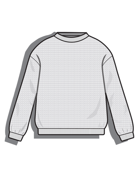 Jacquard Knit Sweater